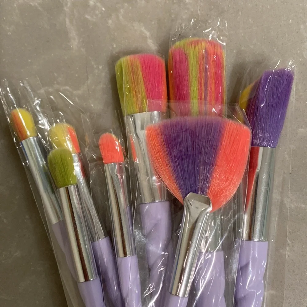 Unicorn makeup brushes